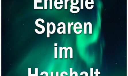 Energie Sparen Haushalt 600